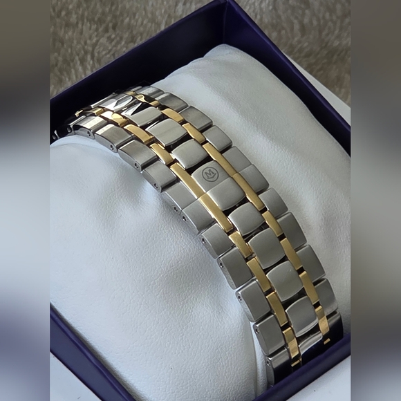 CYBER MONDAY⌚️Men's Movado Swiss Museum Classic Two-Tone Watch Christmas⌚️ - Picture 3 of 4